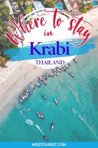 Explore the best areas to stay in Krabi, Thailand, including Ao Nang, Railay Beach, Phi Phi Islands, Koh Lanta, Krabi Town, and Tubkaek. Find top-rated hotels and plan your dream Thai getaway! Thailand Travel Clothes, Phuket Thailand Travel, Krabi Island, Krabi Town, Thailand Destinations, Thailand Travel Destinations, Phi Phi Islands, Railay Beach, Thailand Travel Tips