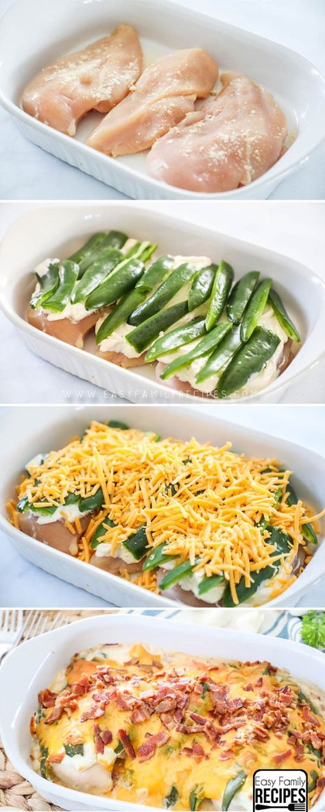 Jalapeno Popper Chicken Recipe, Popper Chicken Casserole, Mexikansk Mat, Popper Chicken, Cena Keto, Jalapeno Popper Chicken, Fantastic Recipes, Jalapeno Popper, Resep Diet