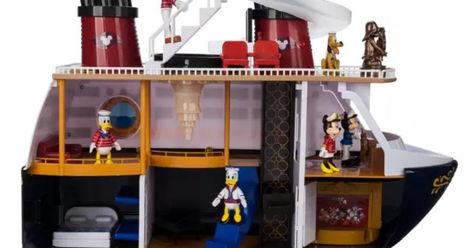 It's Time to Set Sail with the New Disney Cruise Line Ship Playset  Bleeding Cool News Disney Cruise Ship, Disney Store Toys, Disney Cruise Ships, Disney Furniture, Happy Vacation, Adventure Of The Seas, Vacation Memories, Disney Shop, Cruise Line