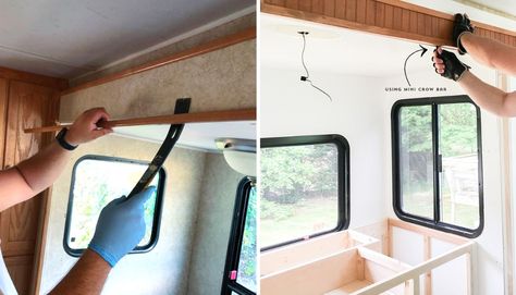 Motorhome Remodel, Rv Upgrades, Rv Redo, Rv Interior Remodel, Camper Trailer Remodel, Diy Camper Remodel, Rv Makeover, Diy Rv, Travel Trailer Remodel