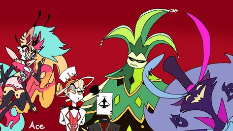 Ace Cards on X: "My OC and a photo with some of the Seven Deadly Sins because I got dragged along T_T #HazbinHotel #Lucifer #SevenDeadlySins #HelluvaBoss #Mammon #Asmodeus #Beelzebub #art #ocart https://t.co/scUhg3K1o4" / X Mammon And Asmodeus, Ace Cards, Capital Sins, Ace Card, The Seven Deadly Sins, 7 Deadly Sins, Deadly Sins, My Oc, Seven Deadly Sins