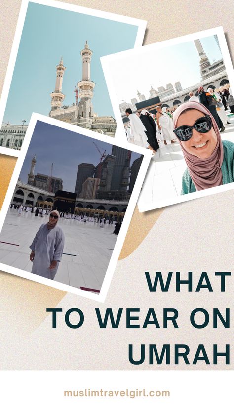 packing for umrah and hajj what to wear example of me on Umrah Umrah Outfits Women, Hajj Dress Women, Umrah Clothes For Women, Umrah Tips For Women, Hajj Outfit For Women, Umrah Travel Essentials, Umrah Packing Checklist, Umrah Guide For Women, Umrah Essentials Women