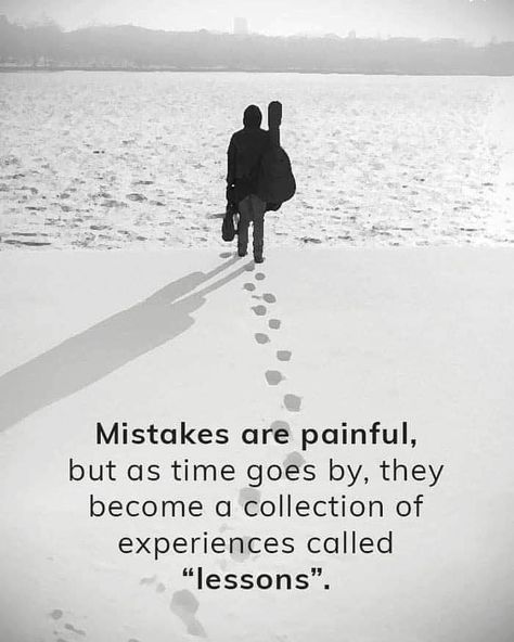 Mistakes & Experiences Life Experience Quotes Lessons Learned, Quotes Lessons Learned, Life Experience Quotes, Experience Quotes, Meaningful Quotes About Life, Deeper Life, Love Anniversary Quotes, Cute Quotes For Life, Motivational Picture Quotes