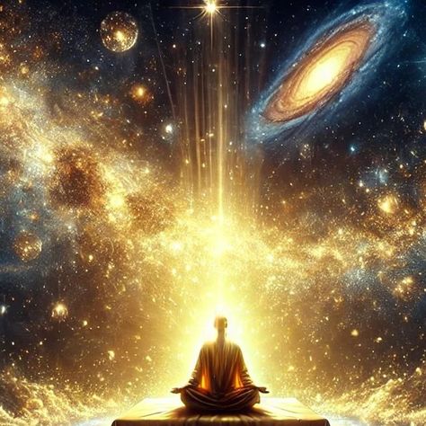 Animus Healing Voyage | "The universe is within you, and in stillness, you can feel its infinite embrace." #Meditation #CosmicEnergy #SpiritualAwakening... | Instagram Cosmic Energy, Divine Light, Unique Website, Golden Lights, Spiritual Art, Spiritual Awakening, The Universe, Meditation, Universe