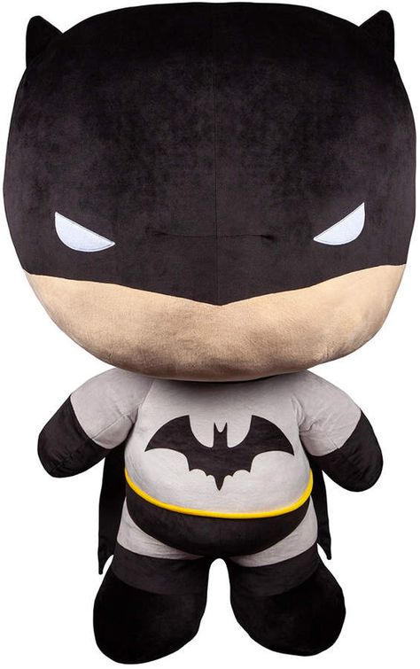 World Tech Toys Dc Licensed 4Ft Chibi Style Batman Plush Batman Teddy Bear, Batman Stuffed Animal, Batman Plushies, Batman Plushie, Hello Kitty Batman, Batman Clothes, Batman Plush, Batman Nails, Batman Things