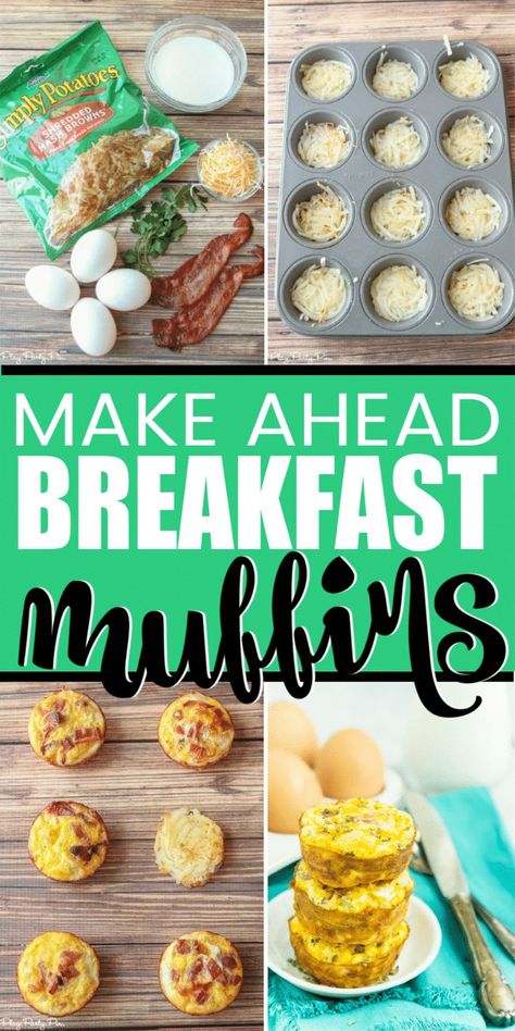 Breakfast Bites With Hashbrowns, Breakfast Muffins With Hashbrowns, Kids Muffins, Hashbrown Crust, Easy Breakfast Muffins, Easy Egg Breakfast, Kids Breakfast, Egg Muffins Breakfast, Breakfast Hashbrowns