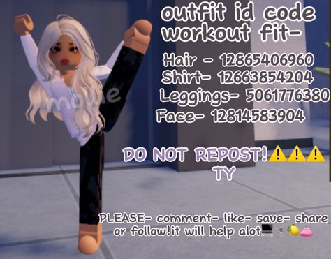 Lululemon Codes For Berry Ave, Lululemon Codes, Bloxburg Id, Bloxburg Outfit Codes, Skater Outfit, Outfit Workout, Figure Skating Outfits, Bloxburg Ideas, Coding Clothes