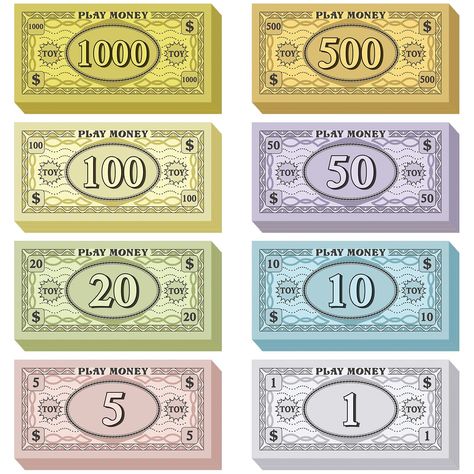 PRICES MAY VARY. 8 Denominations: you will get 800 pieces of play money set in 8 denominations of 100 bills each: $1000, $500, $100$, $50, $20, $10,$5, $1 Ideal Party Props: play money is very suitable for magic show, makeup party, poker games, stage shows, birthday party, treasure hunt, holiday party, also can be applied as a prank prop to play tricks on others, besides, it is also suitable for pirate themed party, cosplay role play and more and bring laughter to your family and partners Practi Kids Board Games, Money For Kids, Game Money, Prop Money, Teaching Money, Play Props, Pirate Theme Party, Play Money & Banking, Basic Math Skills