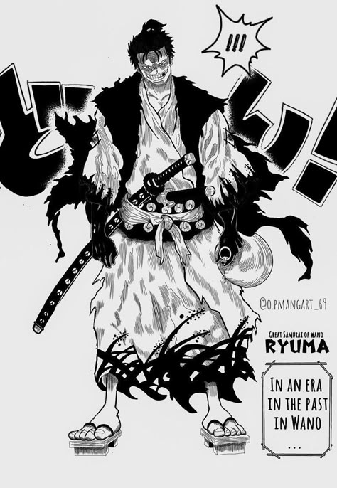 Ryuma One Piece, One Piece Oc, Manga Anime One Piece, One Piece Manga, Anime One, One Piece Anime, Manga Anime, Naruto, Character Design