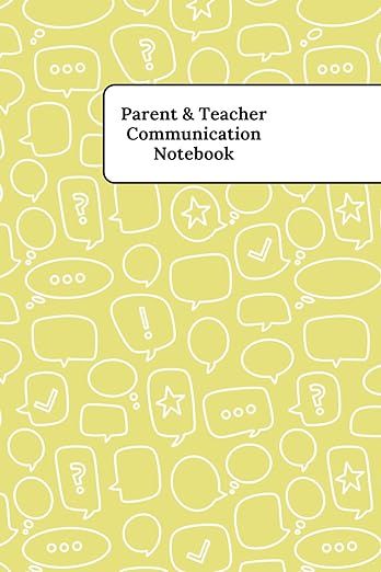 Parent Teacher Communication Notebook | Yellow Cover: Great for Communication for Parents and Teachers Teacher Parent Communication, Communication Books, Teacher Communication, Parent Teacher Communication, Communication Book, Teacher Summer, Parent Teacher, Parent Communication, Preschool Teacher