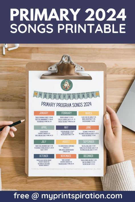 Need to help ur Primary Kids learn the songs of the 2024 Come, Follow Me, Book of Mormon for the primary program? I made a free printable! It has the songs they need to learn this yr,organized by month! Print it out & u can: hang it up in primary room, laminate & cross off songs, pass them out. Primary Program 2024, General Conference Notes, Young Women Theme, Primary Program, Youth Theme, Primary Songs, Youth Programs, Youth Activities, Inspirational Printables