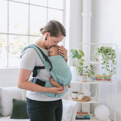 Baby Tula - Tula Free-To-Grow Baby Carrier Linen Reef - Babyshop.com 3rd Baby, Baby Head, Neck Pillow, Baby Carrier, Head And Neck, United Colors Of Benetton, Detachable Hood, Baby Gear, Maternity Clothes