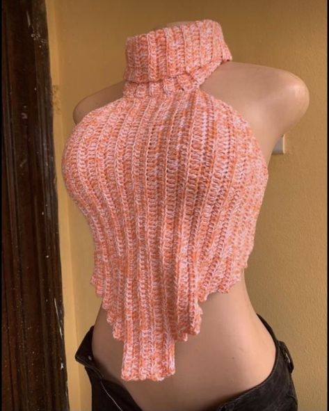 Mode Emo, Crochet Top Outfit, Mode Crochet, Crochet Tops Free Patterns, Crochet Business, Crochet Clothing And Accessories, Crochet Design Pattern, Crochet Fashion Patterns, Crochet Clothes Patterns