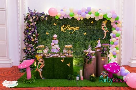 Tinkerbell Dessert Table, Tinker Bell Backdrop, Tinker Bell Theme Birthday Party, Tinkerbell Theme Party Decoration, Tinkerbell Birthday Theme, Tinkerbell Decorations Birthday, Tinkerbell Birthday Party Decorations, Tinkerbell Party Decorations, Tinkerbell Party Ideas