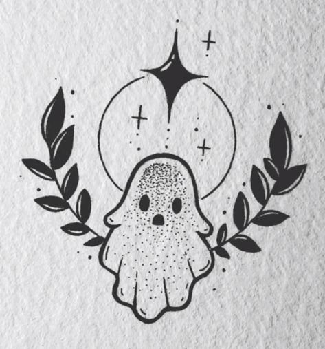 Gothic Tattoos, Tattoo Machine Tattoo, Ghost Tattoo, Machine Tattoo, Muster Tattoos, Tattoo Cover Up, Doodle Tattoo, Spooky Tattoos, Cute Little Tattoos