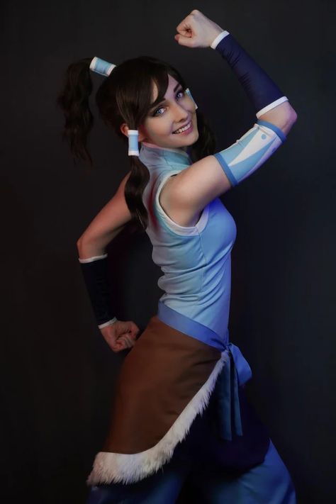 (1) Avatar Korra! [self] : legendofkorra Halloween Dress Up Ideas, Avatar Cosplay, Avatar Korra, Villain Costumes, Korra Avatar, The Avatar, The Legend Of Korra, Avatar Fan Art, Air Bender