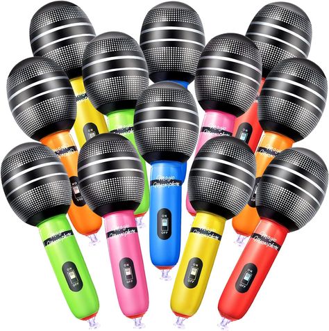 Microphone Party favors #popstarparty #taylorswiftparty #swiftieparty #discoparty Karaoke Party, First Birthday Party Themes, Birthday Party Decoration, Musical Toys, Plastic Toys, Role Play, Microphones, Party Decoration, Birthday Party Decorations