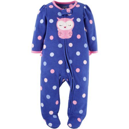 Child of Mine by Carter's Newborn Baby Girl Microfleece Sleep N Play, Size: 6 - 9 Months, Blue Carters Baby Clothes, Luxury Baby Gifts, Baby Daughter, Play Outfit, Baby Sleepers, Girl Sleeping, Infant Girls, White Fleece