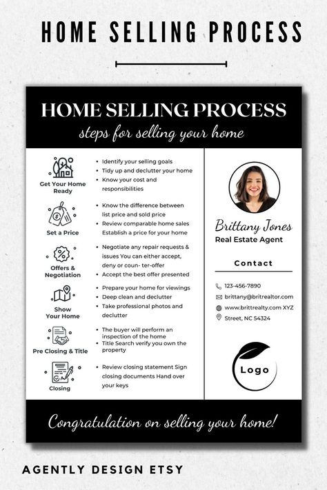 Listing Agent Checklist, Real Estate Sellers Guide, Seller Guide Real Estate, Buyers Guide Real Estate, Seller Tips Real Estate, Real Estate Listing Checklist, Realtor Ideas, Real Estate Buyers Guide, Real Estate Checklist