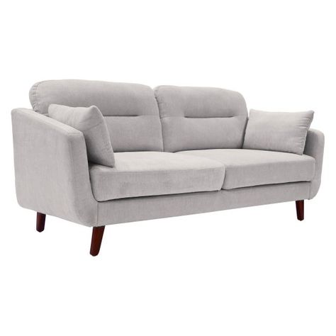 Elle Decor Mid-Century Modern Chloe Sofa Mid Century Modern Loveseat, Small Loveseat, Modern Loveseat, Mid Century Modern Sofa, Tufted Sofa, Sofa Upholstery, Living Room Furniture Sofas, Elle Decor, Small Living