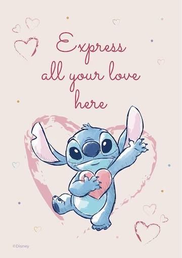 Stitch Valentines Day Card | Premium Disney template Disney Templates, Stitch Valentines Day, Wishing Someone Happy Birthday, Stitch Valentines, Frozen Gifts, Disney Planner, Pretty Blonde, Frozen Characters, Welcome Winter