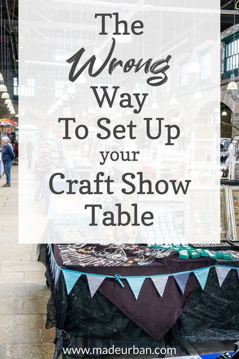 Craft Show Setup, Diy Craft Displays, Craft Fair Display Table, Festival Booth Display, Craft Table Display, Jewelry Table Display, Craft Booth Design, Craft Stall Display, Craft Show Table