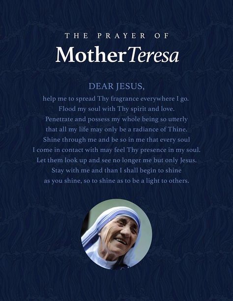 St. Mother Teresa Mother Theresa Prayer, Mother Teresa Hd Images, Mother Teresa Prayer, Mother Teresa Anyway Poem, St Mother Teresa, Mother Teresa Quotes Do It Anyway, Mother Teresa Life, Mother Theresa Quotes, Quotes By Mother Teresa