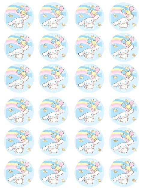 Cinamoroll Stickers Printable, Cinnamaroll Party Ideas, Cinnamaroll Birthday, Cinamoroll Party Ideas, Cinamoroll Birthday Party Ideas, Birthday Cinnamoroll, Cinnamoroll Theme Party, Cinamoroll Birthday Decoration, Cinnamoroll Party Ideas