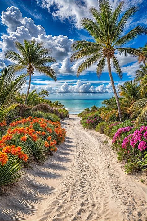 Exotic Beaches, Pretty Landscapes, Beach Wallpaper, Beautiful Locations Nature, Beautiful Landscape Wallpaper, Beautiful Scenery Nature, Summer Wallpaper, Jolie Photo, Alam Yang Indah