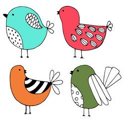 Birds Doodle, Bird Doodle, Doodle Design, Animal Doodles, Doodle Designs, Bird Drawings, Colorful Birds, Doodle Drawings, Art Drawings Simple