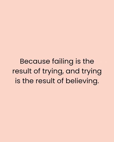 #reminder: If you feel like a failure, let me encourage you to fail harder and try again sooner. Why would I encourage such a thing? ​ Because failing is the result of trying, and trying is the result of believing. ​ Therefore, if you fail harder, most likely, you tried just as hard. To make it easier, let's paint a mental picture... ​ Thomas Edison created 1000 light bulbs before one worked. Sir James Dyson made over 5,000 vacuum designs until he got one right. ​ The moral of the story: they... The Moral Of The Story, Moral Of The Story, Teaching Quotes, Life Vision, Life Vision Board, Thomas Edison, Try Again, A Thing, You Tried