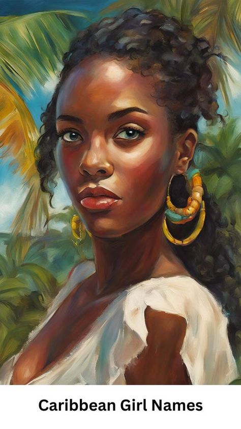 145 Caribbean Girl Names That Will Steal Your Heart Haitian Names, Caribbean Girl, French Creole, Caribbean Music, French Names, Elegant Names, African Origins, Caribbean Culture, Classic Names