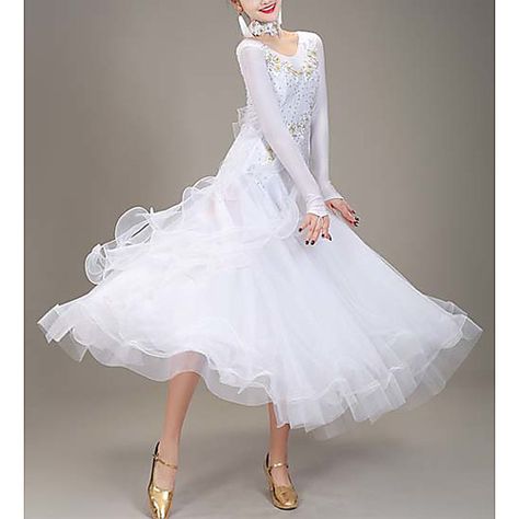 Dance Costumes Dress, Dance Costumes Dresses, Ballroom Dance Dress, Dance Costumes Ballroom, Lyocell Fabric, Performance Training, Dance Wear Ballet, Ballroom Dance Dresses, Ballet Dress