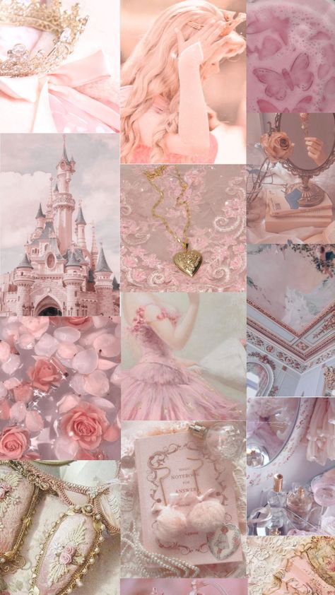 Pink Rapunzel Aesthetic, Pink Princess Wallpaper Aesthetic, Princess Vibes Wallpaper, Fall Princess Aesthetic, Princesses Asthetic, Princess Aurora Aesthetic Pink, Amandine Core, Fairytale Princess Aesthetic, Rosemarie Core