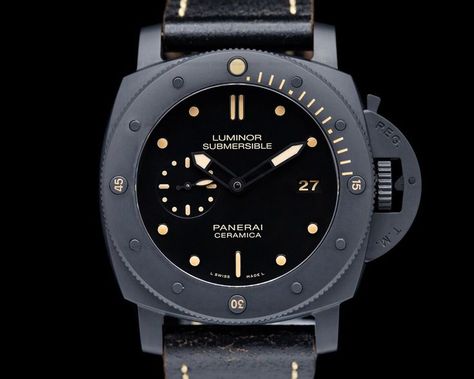 Panerai Luminor 1950, Panerai Luminor Submersible, Panerai Watches, Panerai Luminor, Expensive Watches, Authentic Watches, Watch Companies, Most Expensive, Rolex Watches