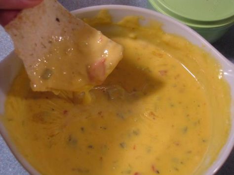 Chi-Chi s Chile Con Queso   						  Chi-Chi's Chili Con Queso was to die for. This is the best cope cat recipe that I found. I use to work there until they closed down. Queso Recipes, Con Queso Recipe, Melted Cheese Dip, Cheese Dip Mexican, Cheese Dip Recipe, Queso Recipe, Cheese Dip Recipes, Queso Dip, Copykat Recipes