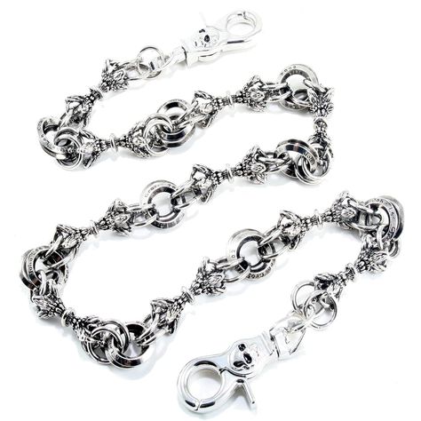 PRICES MAY VARY. The chain is made of tough chrome plated steel for a hardcore style extra long wallet chain. Chain Color is Silver. Straight line Length overall 20 inch ( Chain length 16 inch and With both side Lobster hooks ) Wallet Chain total weight 6 oz. Easy to remove and convenient for use. Middle 2 Ring Write Mark is " John Lee Craft 2002" Stylish Wallet Chain is Loved by a Wide Range of Users, Including the Public, as well as Those Who Have Keen Eyes for the Latest Trends, Such as Rockers, Hip Hop Musicians, Bikers, Truckers, or Motorcycle Riders, Who Often Use the Product as Their Fashion Accessories. The wallet chain is made of tough chrome plated steel for a hardcore style extra long wallet chain.    Use this chain as a standard jean chain to add style to any pair of jeans or a Wallet Chain Women, Jean Wallet, Chain Outfit, Hardcore Style, Trucker Wallet, Jeans Chain, Wallet Chains, Cloth Wipes, Motorcycle Riders