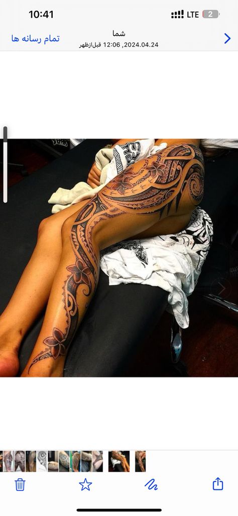 Samoan Tattoo Women, Runes Tattoos, Polynesian Leg Tattoo, Samoan Tattoos, Flesh Tattoo, Tato Maori, Polynesian Tattoos Women, Orca Tattoo, Tattoo Removal Cost