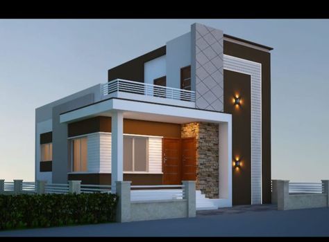 North Facing Elevation Designs, North Face Elevation Designs G+2, Velvation House, 2 Floor Elevation Design West Facing, West Face House Elevation, First Floor Elevation Design, Single Floor Front Elevation Designs Modern, West Facing House Elevation G+1, North Facing House Elevation G+1