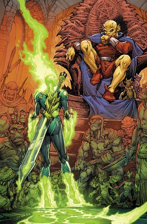 Justice League 3000, Etrigan The Demon, Demon Form, Dc Comics Heroes, Univers Dc, Arte Dc Comics, Dc Comics Superheroes, Marvel Vs Dc, Dc Comics Characters