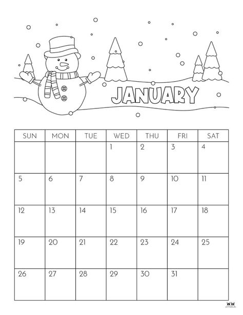 Find a design and calendar perfect for your needs by choosing from 107 different January 2025 monthly calendars. Print from home. 100% FREE! 2025 Coloring Calendar, 2025 Monthly Calendar, Calender 2025 Printable, January 2025 Calendar, January Calendar Ideas, Calender Ideas, Printable Calendar Design, Best Planners For Moms, Memorial Day Coloring Pages