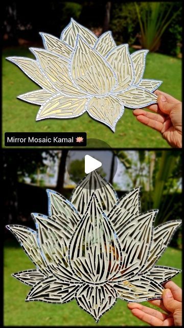 Birthday Images Hd, Mosaic Furniture, My Mirror, Mosaic Tile Art, Beautiful Mirror, Online Art Classes, Mirror Mosaic, Lotus Flowers, My Class