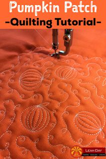 Learn how to machine quilt Pumpkin Patch, a beautiful free motion quilting design that's perfect for the fall. Find the video tutorial here: http://freemotionquilting.blogspot.com/2017/10/machine-quilt-easy-pumpkin-patch.html Free Motion Quilting Designs For Fall, Halloween Free Motion Quilting Designs, Halloween Quilting Designs, Quilting Free Motion Designs, Quilting Designs For Borders, Freemotion Quilting Designs, Designs For Borders, Free Motion Quilting Designs, Quilt Stencils