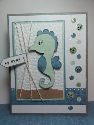 Baby Sea Animals, Monday Planner, Bee Clipart, Bee Shop, Recollections Planner, Create A Critter, Nautical Cards, Cricut Cards, Sea Horse