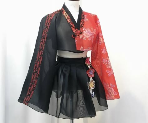 Modern Hanbok, Preformance Outfits, Quick Outfits, Ulzzang Fashion, Kpop Fashion Outfits, Fashion Design Clothes, Cosplay Outfits, Performance Outfit, Stage Outfits