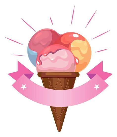 Logotipo de helado cono de galleta con e... | Premium Vector #Freepik #vector #waffles-logo #logo-postres #cono #ilustracion-vintage Waffles Logo, Logo Postres, Rosa Vector, Rosas Vector, Premium Vector, Waffles, Naruto, Quick Saves