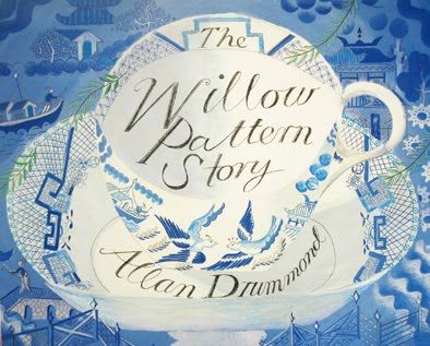 The Willow Pattern Story by Alan Drummond. Want this book! I love the Willow pattern Shang Dynasty, Chinese Flowers, Blue Willow China, Willow House, Angel Jimin, Chinese Flower, Story Cover, Making Tea, Trade Books