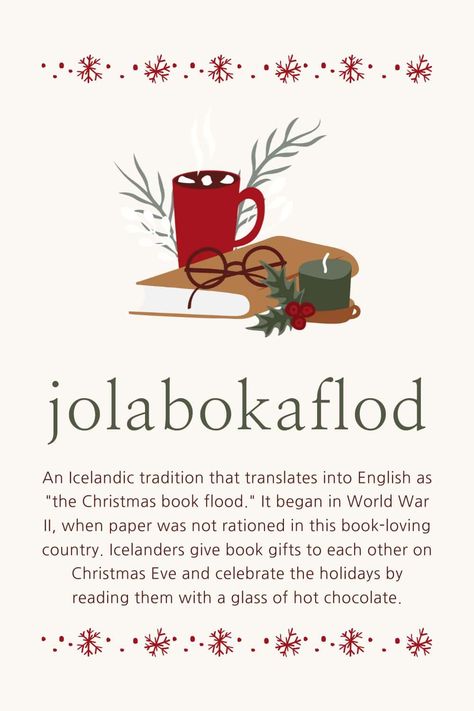 Jolabokaflod: 10 Books to Gift or Read on Christmas Eve Books To Gift, Iceland Christmas, Culinary Lessons, Books Tbr, Christmas Mystery, Family History Book, Hygge Lifestyle, Library Lessons, Cottage Christmas