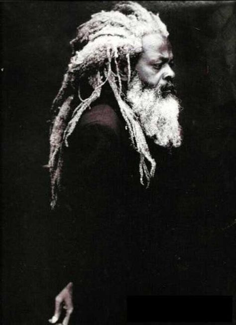 Long White Beards | beardrevered White Beard, Dreadlock Hairstyles, Black Culture, Afro Hairstyles, Bob Marley, Mode Inspiration, Black Is Beautiful, Black And White Photography, Locs