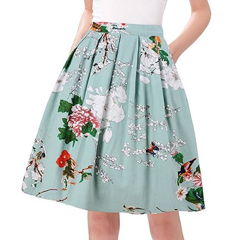 How to choose the right skirt length – finding your perfect hemline that fits your body type Skirt Length Guide, Circle Skirt Pattern, Midi Skirt With Pockets, Midi Flare Skirt, Closet Update, Vintage Skirts, Skirt Maxi, Floral Swimsuit, Vintage Rock